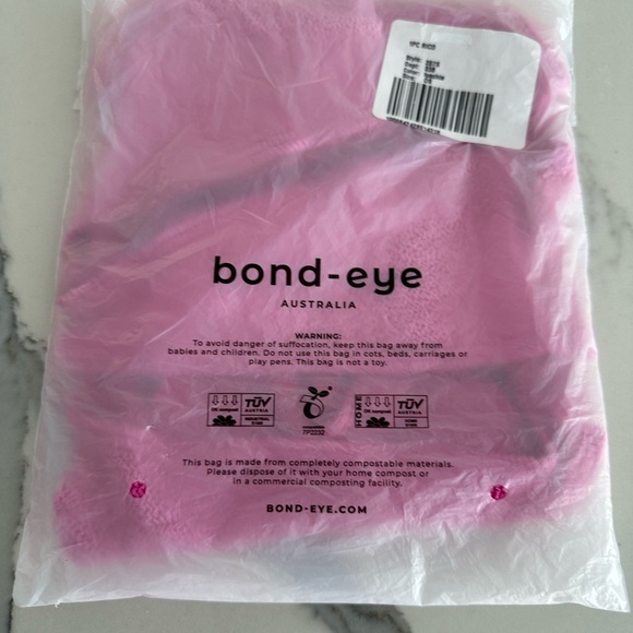 Bond-Eye Swim Rico One Piece in Blush Lurex - Picture 3 of 6